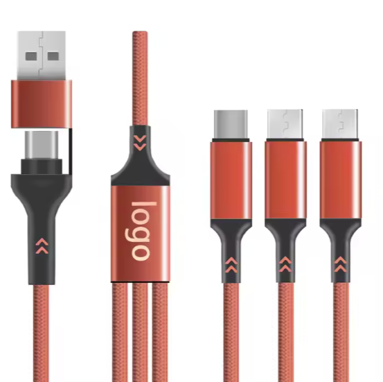 60W 3-i-2 USB-C KABEL