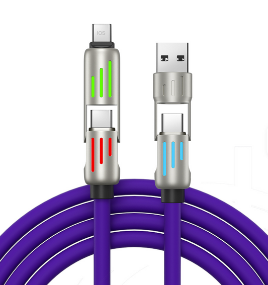 60W 2-i-2 USB-C KABEL
